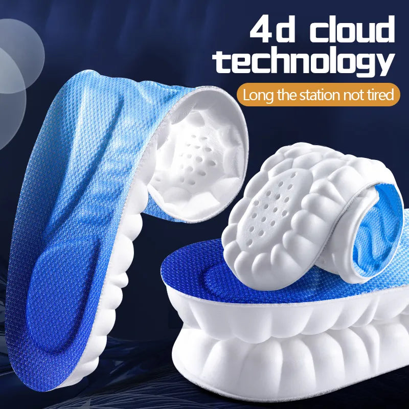 Comfortable Soft Breathable Shock Absorption Insoles (ALAUDDIN)