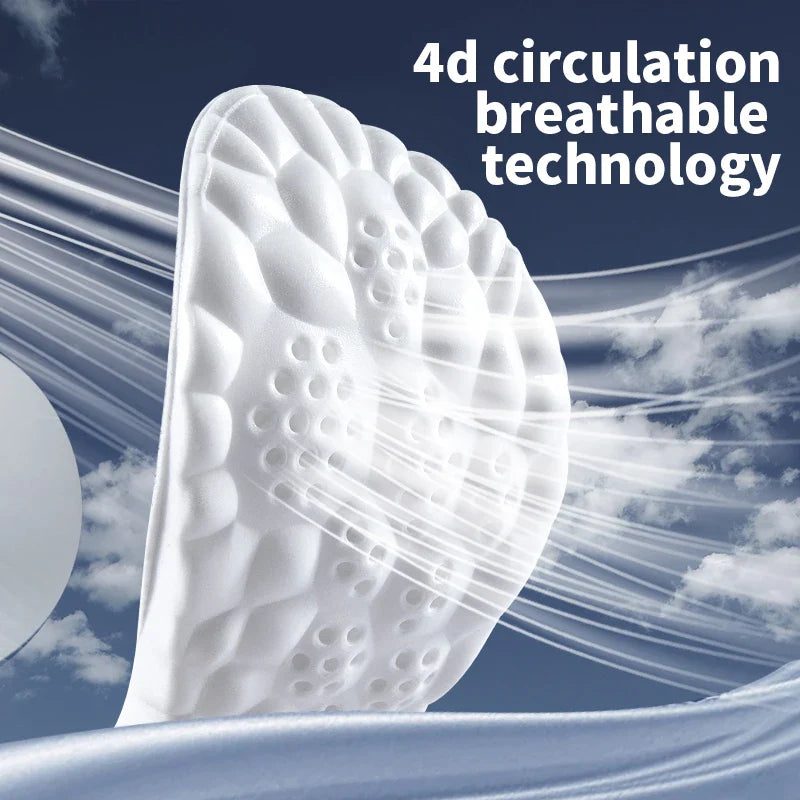 Comfortable Soft Breathable Shock Absorption Insoles (ALAUDDIN)