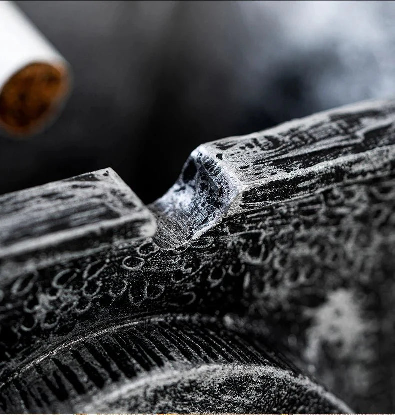 Creative Anti-fly Ash Resin Ashtray Storage for Gift