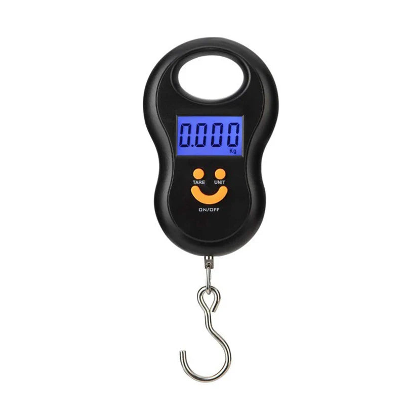 50kg Portable Handy Pocket Smile Mini Electronic Digital LCD Weight Scale (ALAUDDIN)