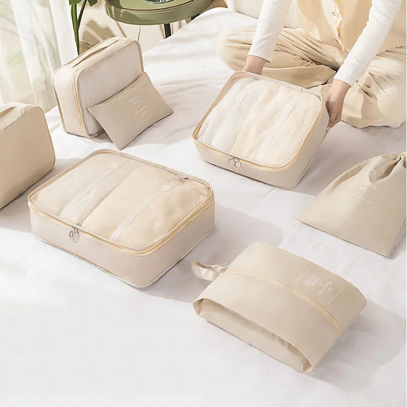 7pcs set Luggage Travel Storage Bag (ALAUDDIN)