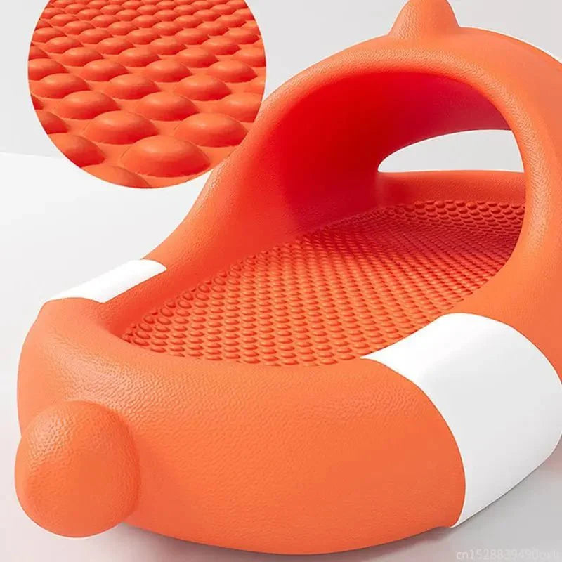Clownfish Cartoon Funny Anti Slip Indoor & Beach Women Slippers