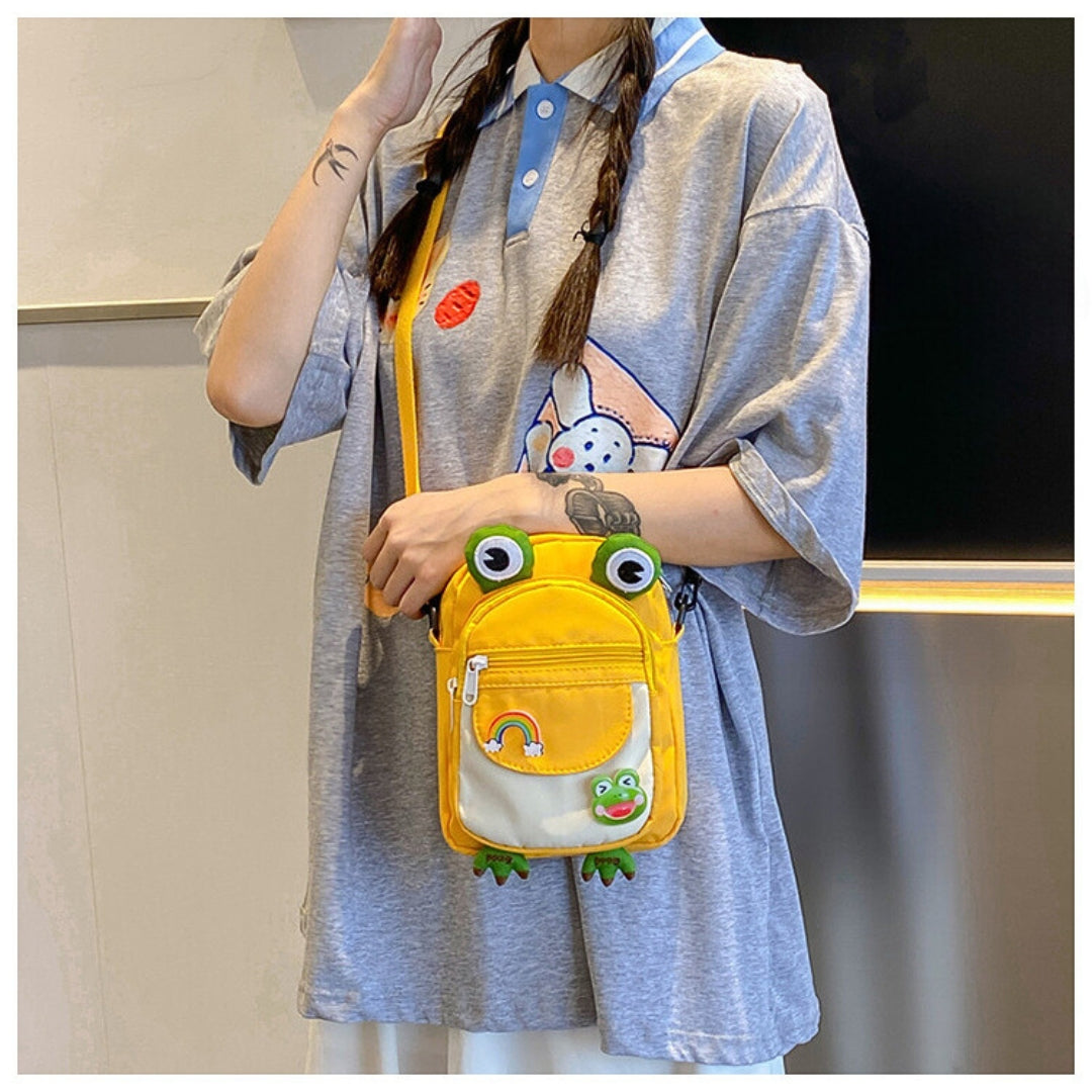 Cartoon crossbody bag for women with adjustable shoulder strap (ALAUDDIN)