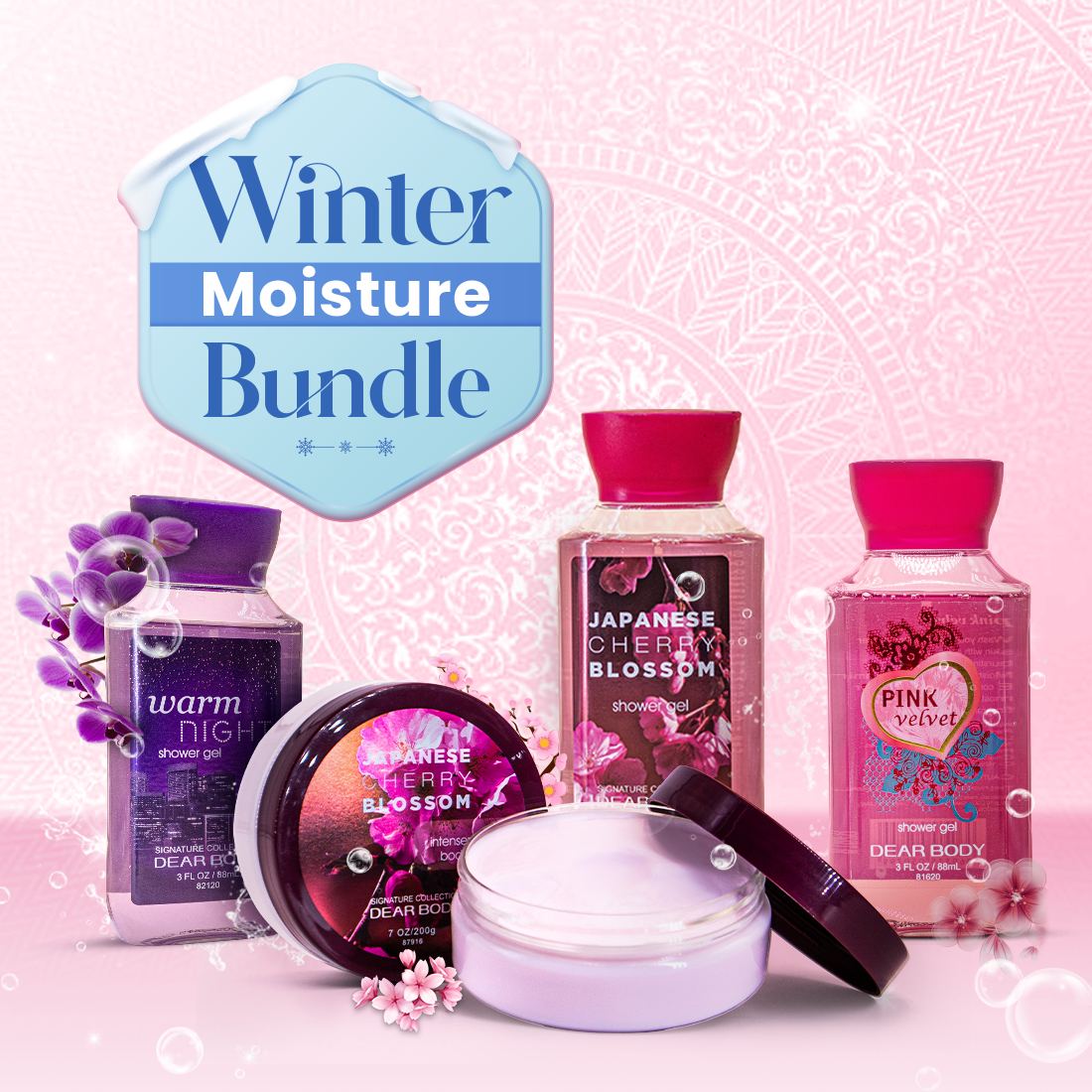 Cherry Blossom Body Butter & Shower gel Combo