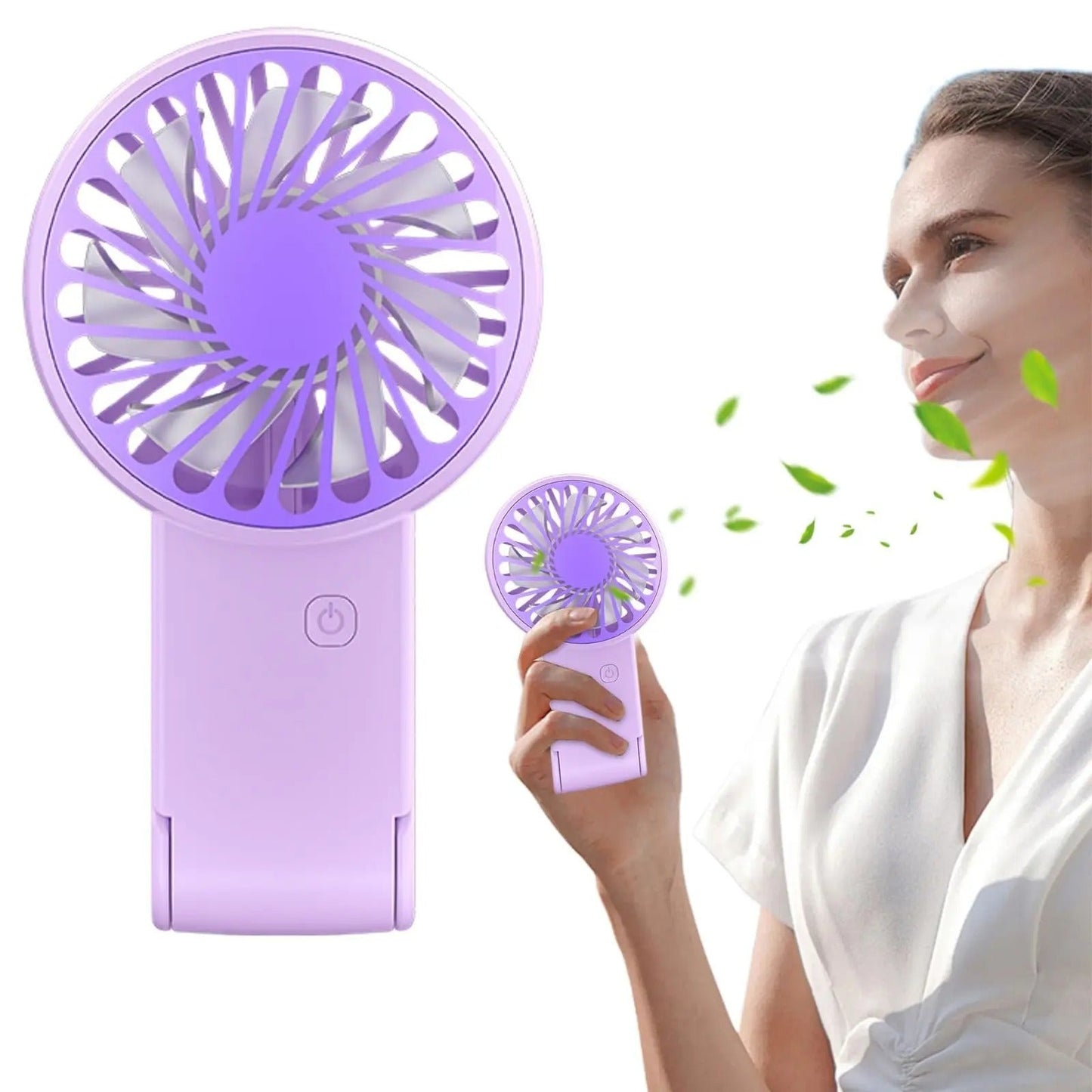 Type-c charging easy carry handheld high speed mini fan