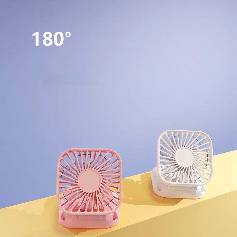 180 Degree Angle USB portable hand-held halter neck folding mini fan