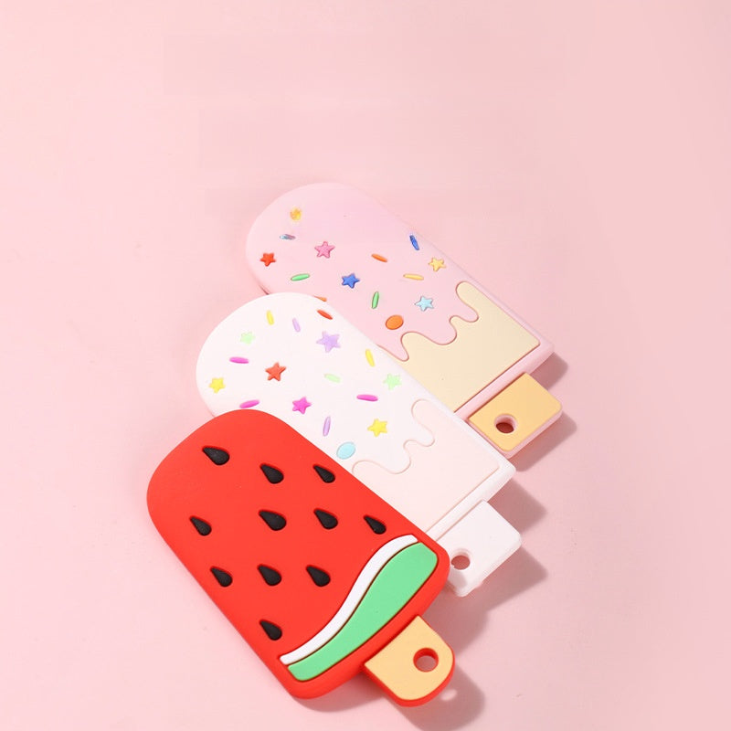 Baby Ice Cream Shaped Food Grade Teether