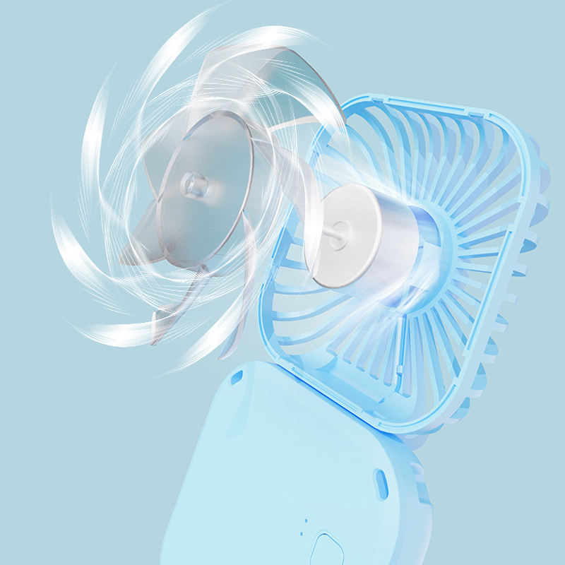180 Degree Angle USB portable hand-held halter neck folding mini fan