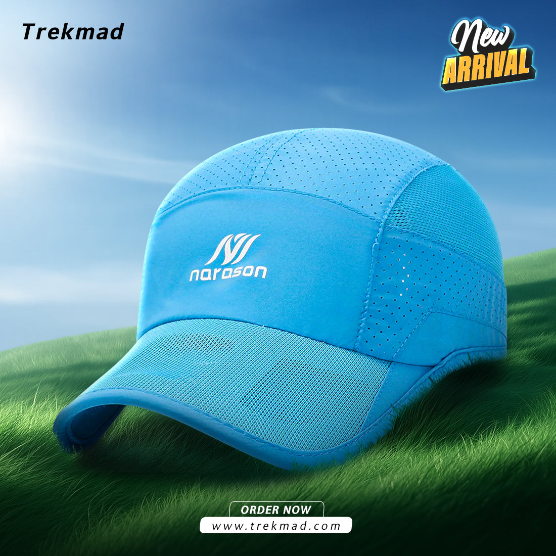 Breathable outdoor quick dry summer cap