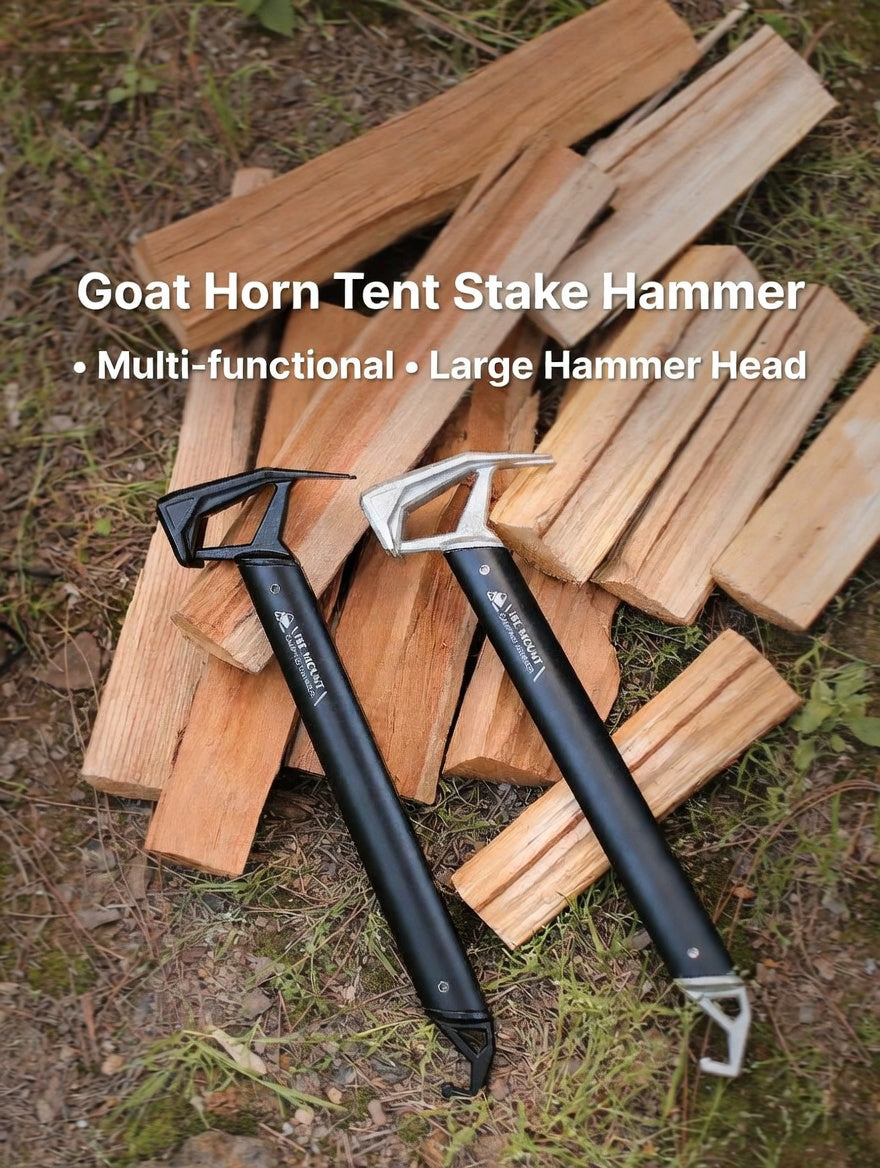 Universal Aluminum Alloy Tent Hammer Camping Stake Puller Tool Kit