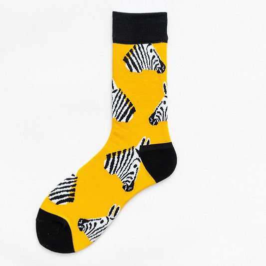 Winter Long Printed socks for men and women