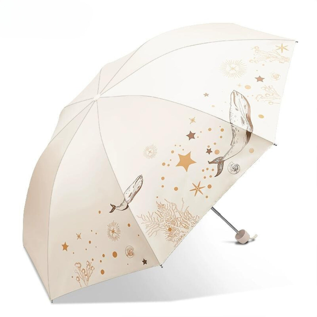 Tri Fold All Season Automatic foldable umbrella (ALAUDDIN)