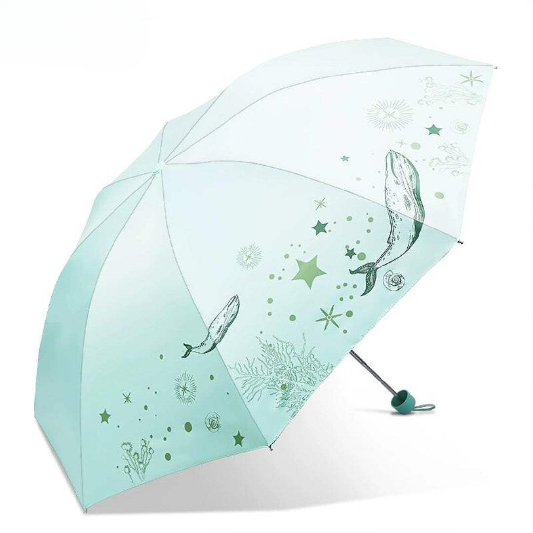 Tri Fold All Season Automatic foldable umbrella (ALAUDDIN)