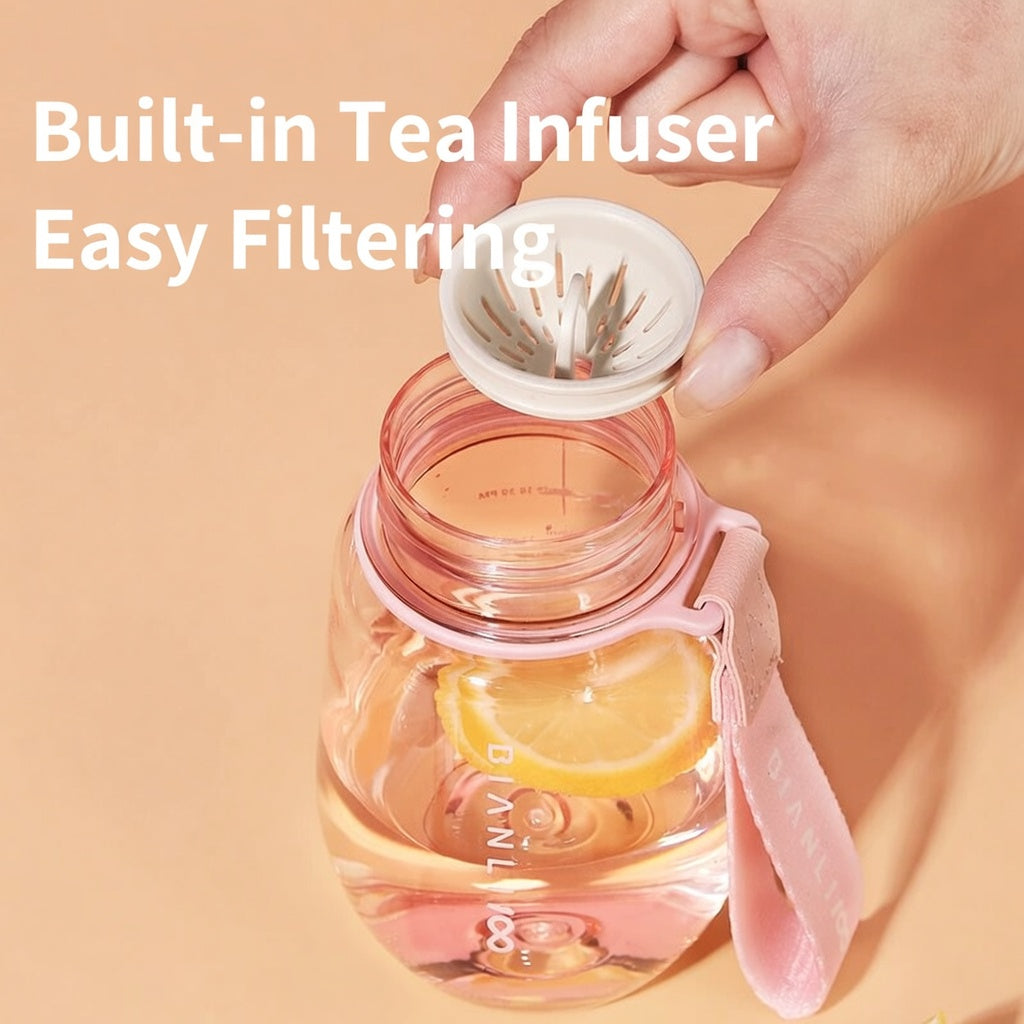 Convenient 100 Mini Tritan Water Cup 380ml Portable Pocket Style