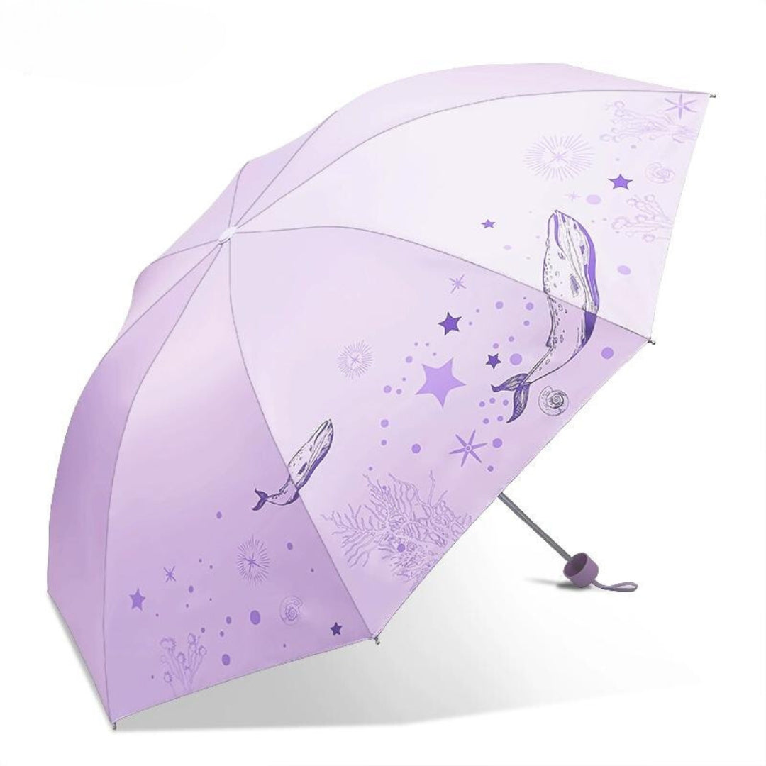 Tri Fold All Season Automatic foldable umbrella (ALAUDDIN)