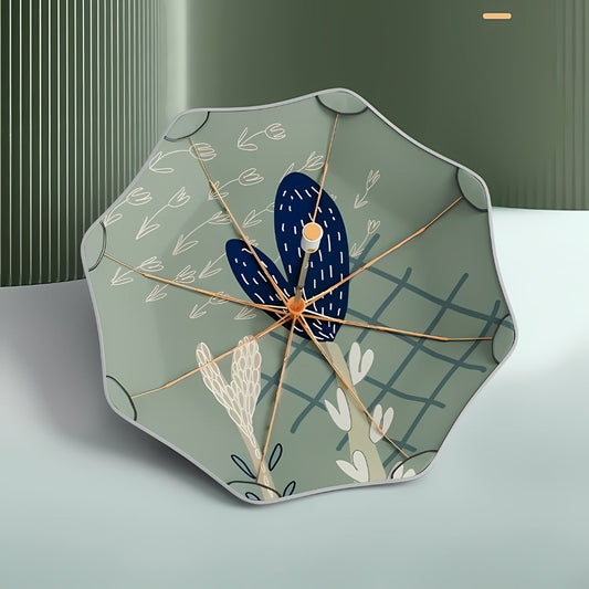 Anti-UV antique style fully automatic anti rebound umbrella (ALAUDDIN)