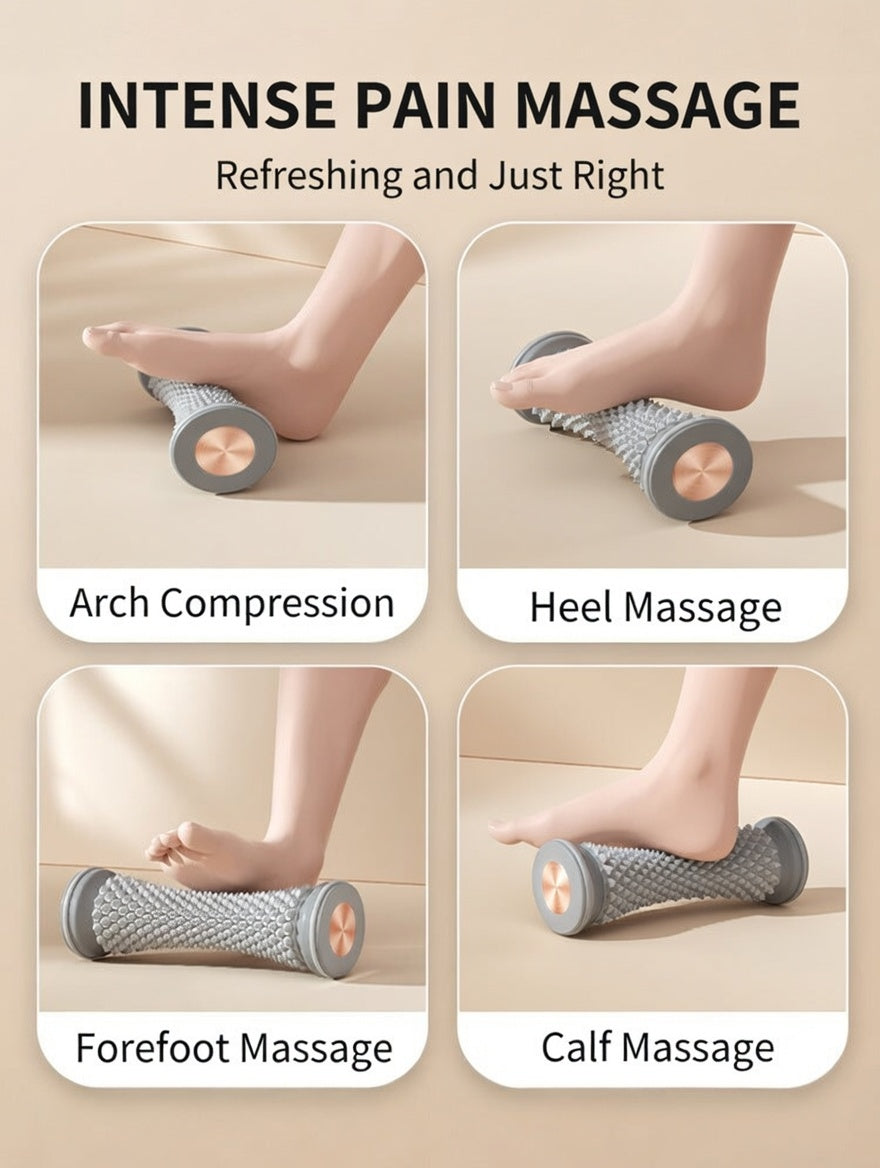 Ergonomic Foot Massage Roller for Plantar Fasciitis Arch Muscle Relief