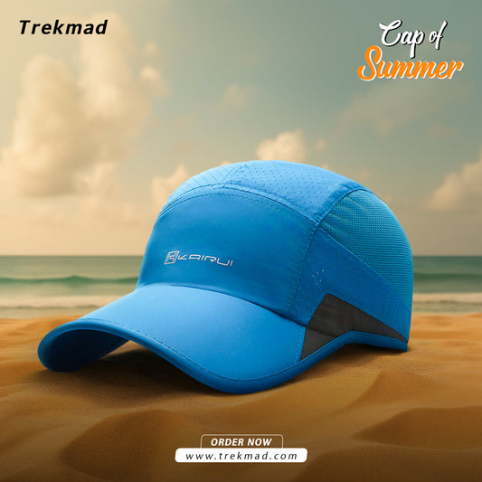 Summer outdoor quick-dry, breathable, light sports cap