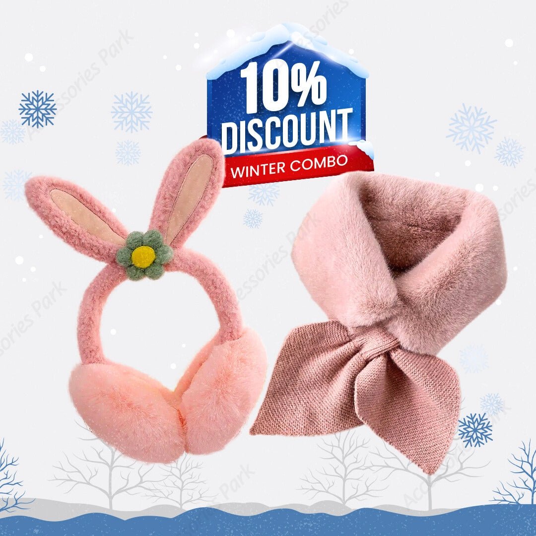 Windproof Earmuff And Muffler Combo