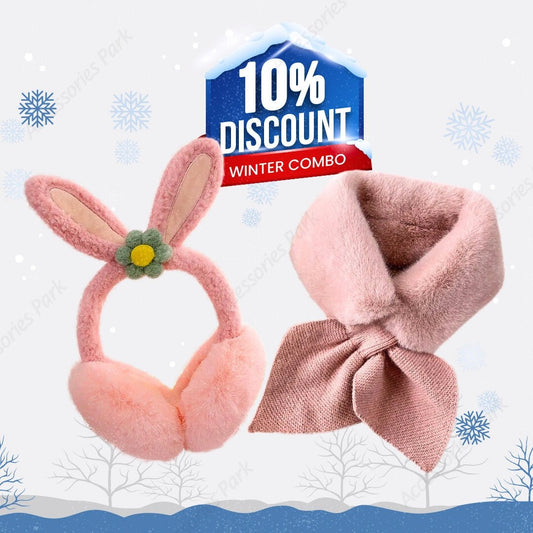 Windproof Earmuff And Muffler Combo