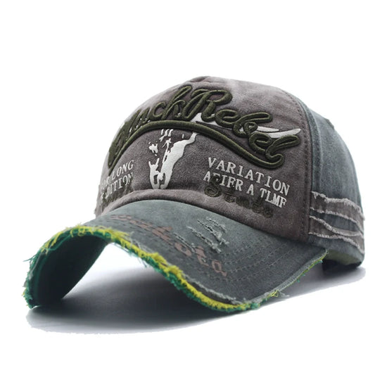 Casual summer washed denim cap (AZAD)