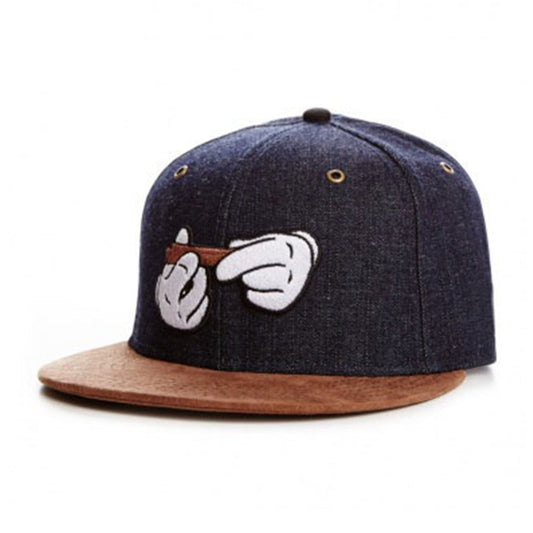 Urban Style Retro Flat Brim Snapback Cap