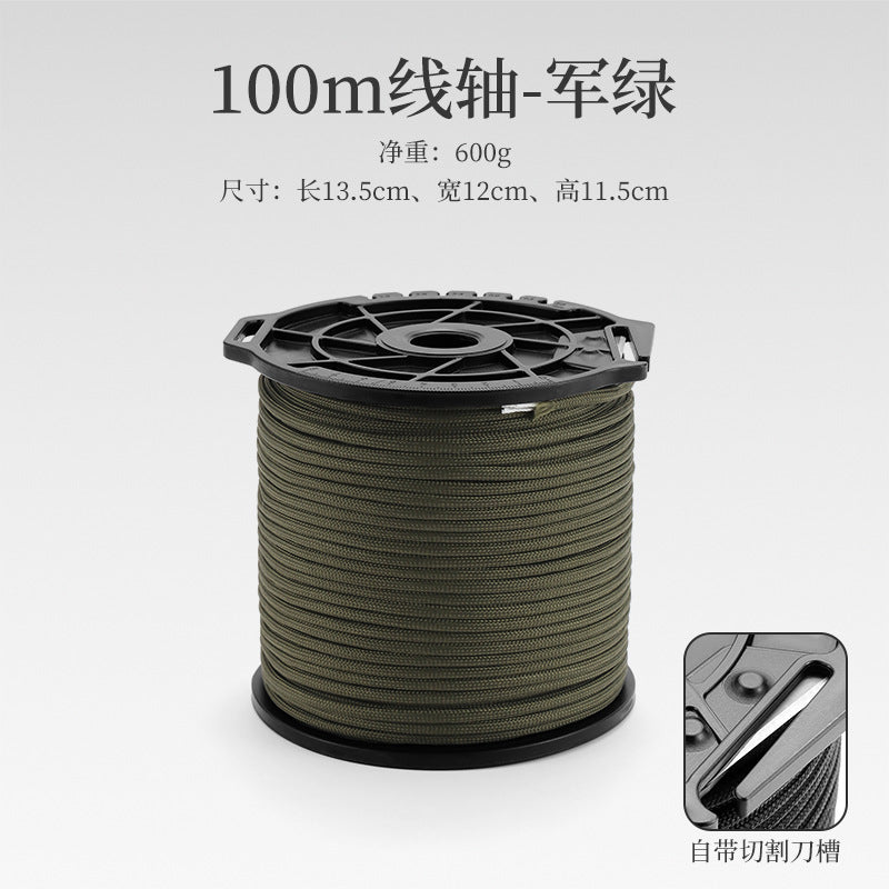 ISE MOUNT 9 Core Paracord 100M 4mm Camping Survival Gear