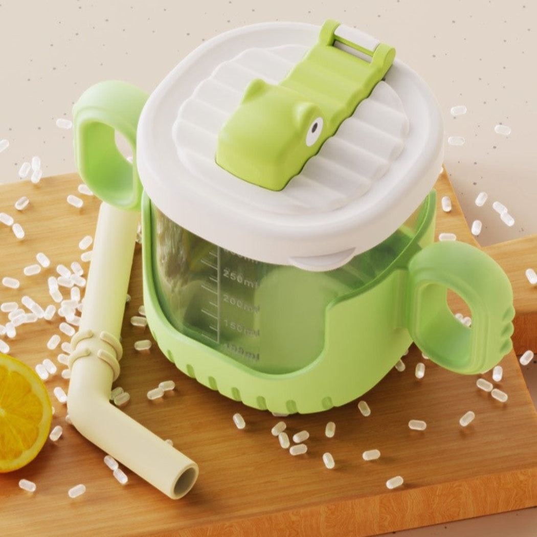 Anti Drop Drinking Cup with Cute Handle for Children