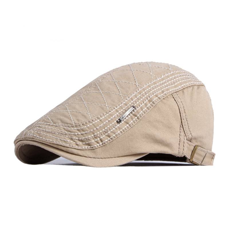 Summer outdoor sun protection beret cap for men