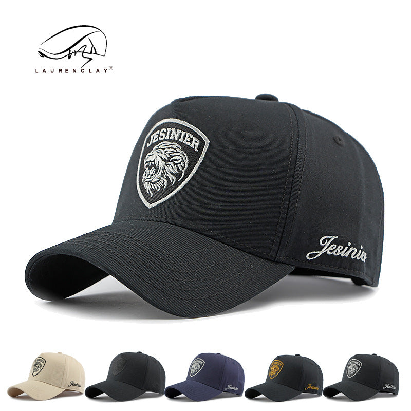 All Season Embroidery Thin Cotton Breathable High Cap