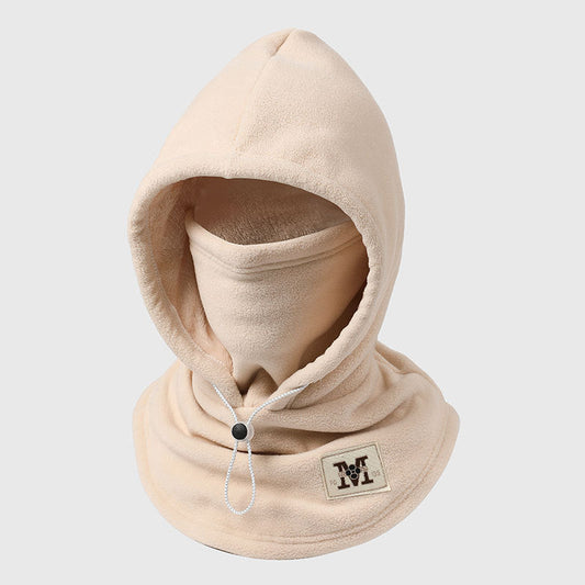 Autumn and winter warm velvet thickened ear and neck caps