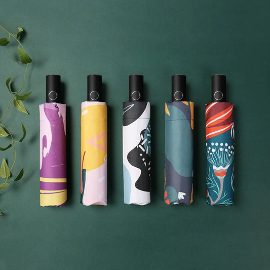 Automatic all season colorful printed umbrella (ALAUDDIN)