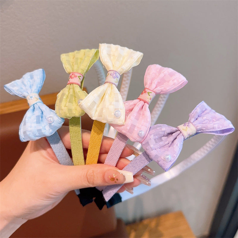 Children's Flower Cute Bow Little Princess Headband