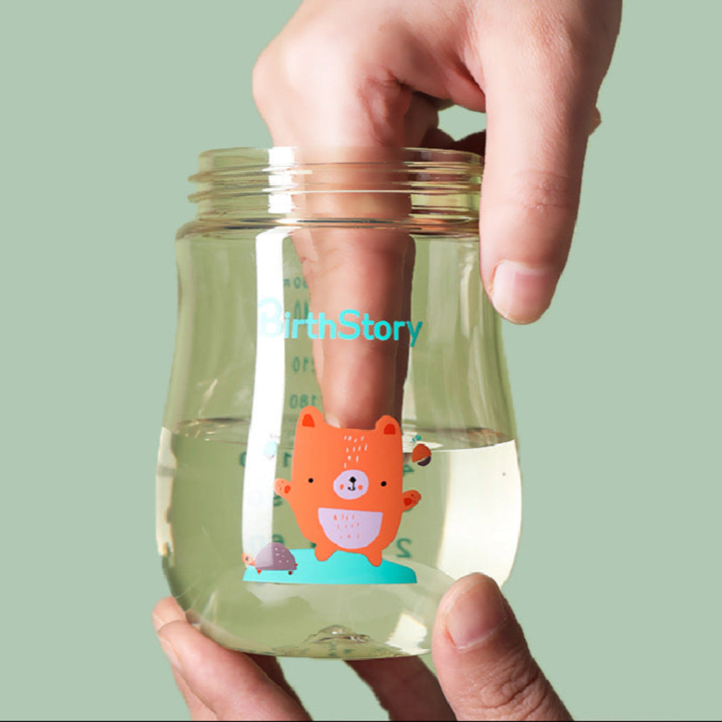 2 in 1 Dual Purpose Usable Feeding Water Bottle Mum Pot for Children