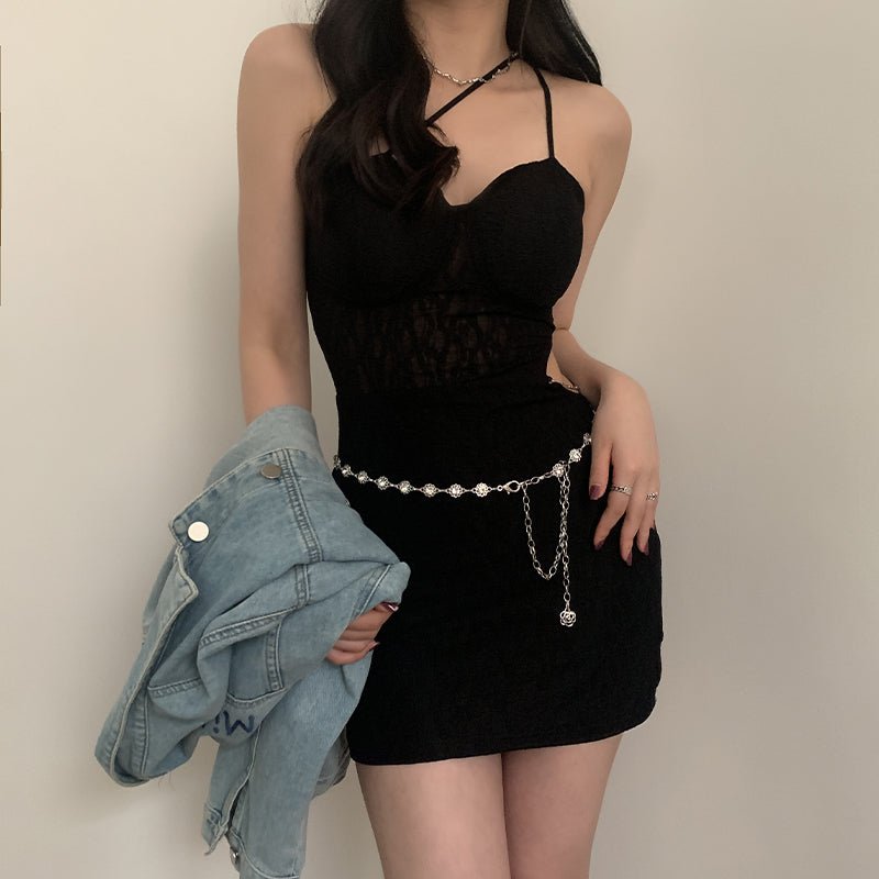 Trendy Metal Waist Chain Women's Fashion Belt