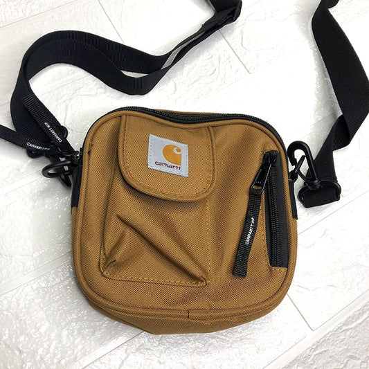 Cross-body bag men's and women's shoulder bag, bungee small square bag for travel. (ALAUDDIN)