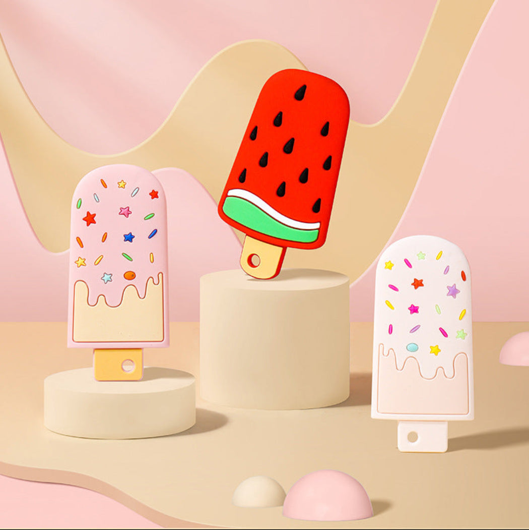 Baby Ice Cream Shaped Food Grade Teether