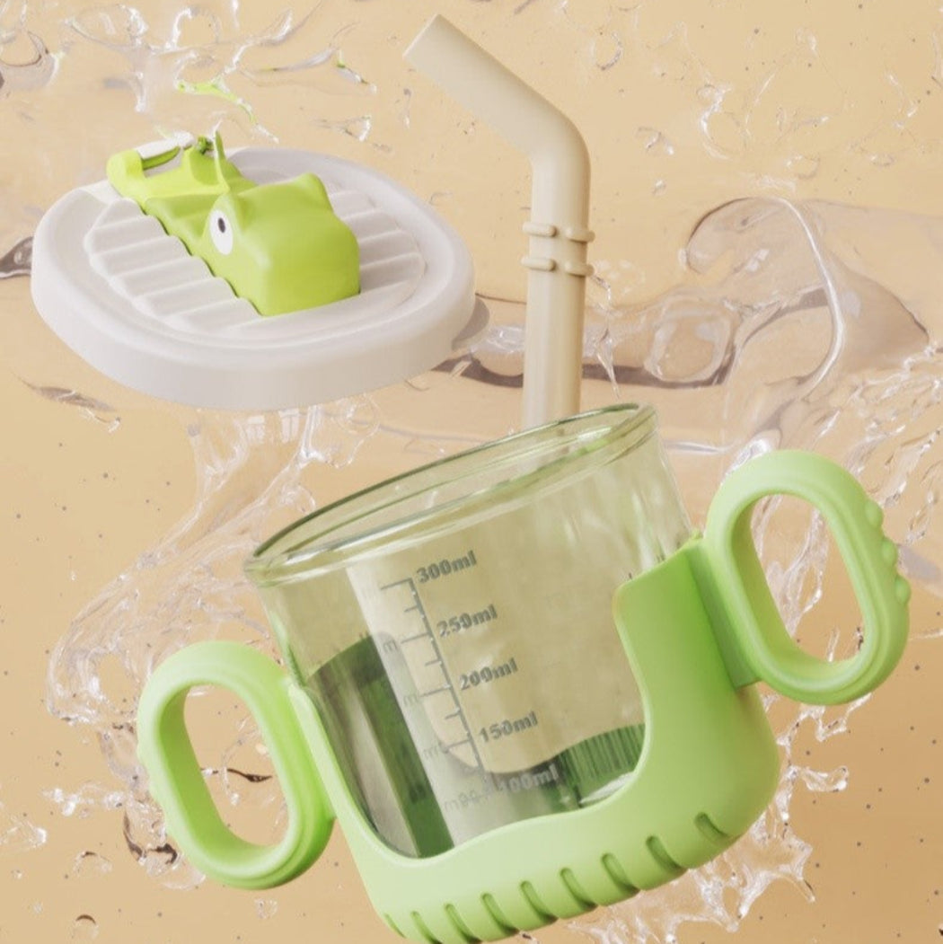 Anti Drop Drinking Cup with Cute Handle for Children