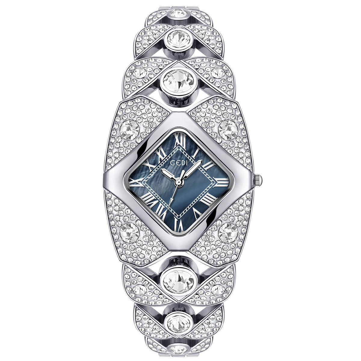 GEDI Retro Diamond Bracelet Waterproof Women's Quartz Watch