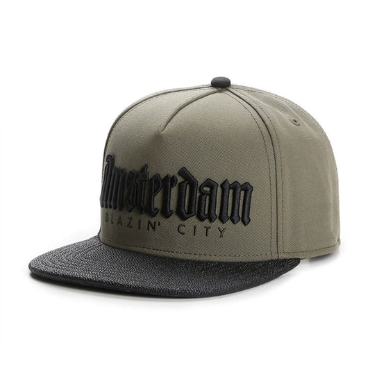 Retro Hip-Hop Street Style Exclusive Snapback Cap with Flat brim