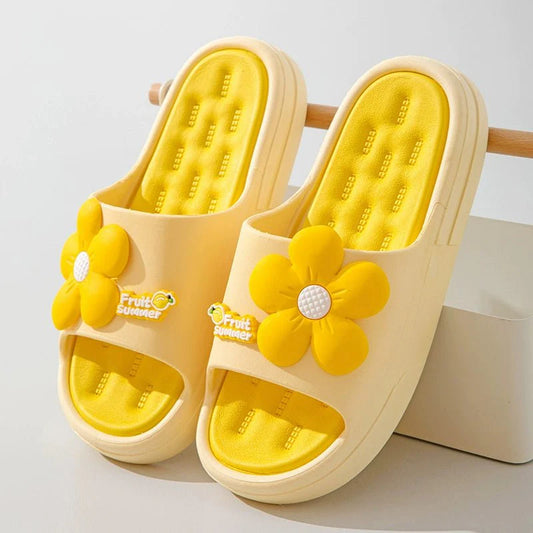 Women's Thick Sole Anti Slip Summer Indoor Slippers