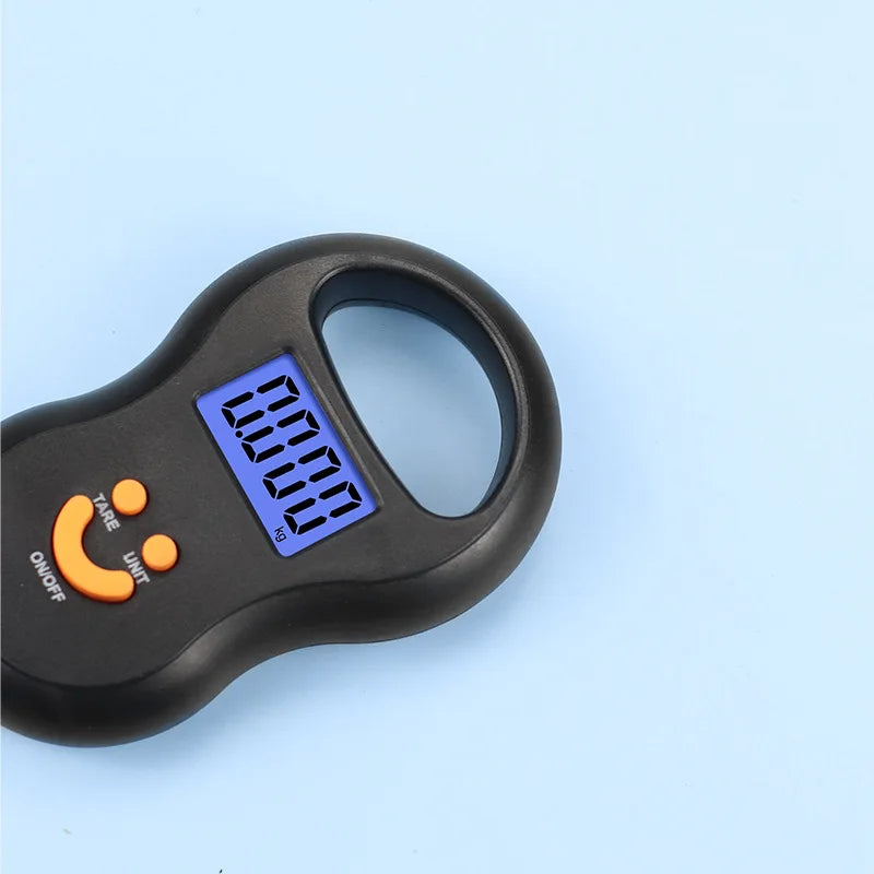 50kg Portable Handy Pocket Smile Mini Electronic Digital LCD Weight Scale (ALAUDDIN)