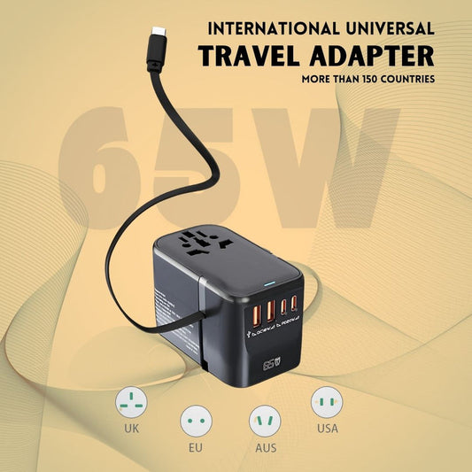 18W-100W Universal Travel Adapter