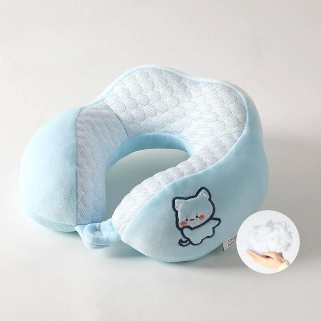 U-Shape color Hump Neck pillow (ALAUDDIN)