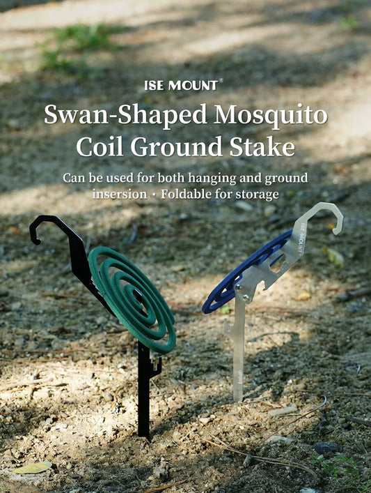 ISE MOUNT Mosquito Coil Holder Stake Bottle Opener Ruler Tool