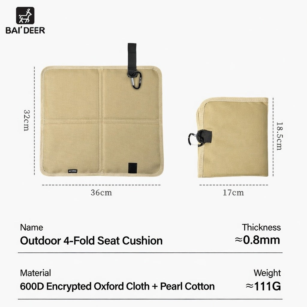 Waterproof Folding Camping Seat Cushion Portable Outdoor Picnic Sitting Mat