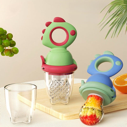 Attractive Silicone Baby Pacifier with Fruit Chamber