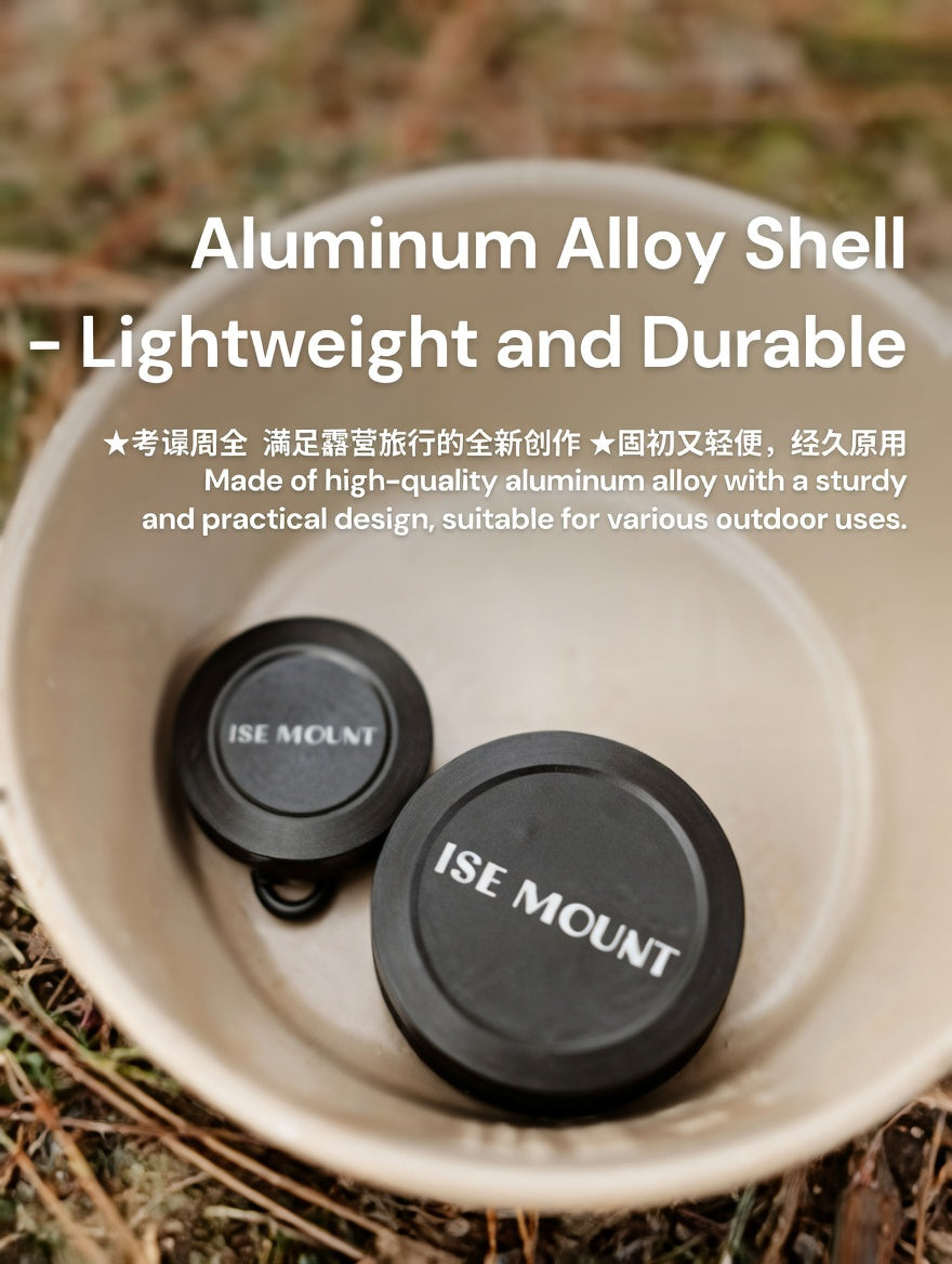 ISE MOUNT Magnetic Camping Hook Canopy Clip Aluminum Alloy Holder