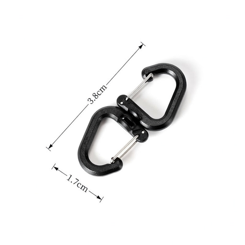 ISE MOUNT Portable 360 Rotary Hook S Hook Multifunction Buckle